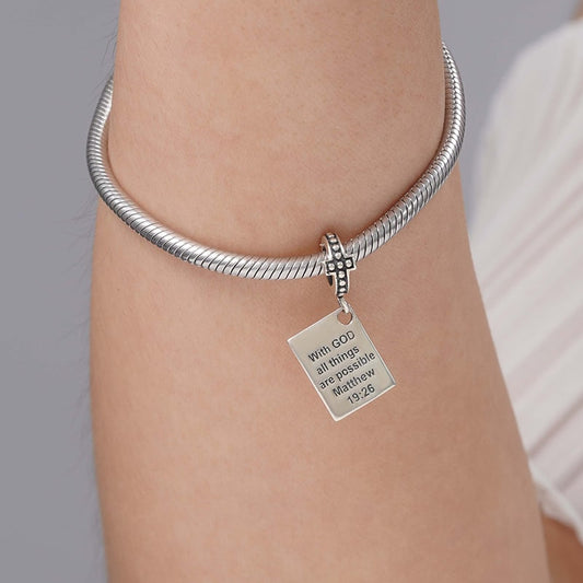 Bible Pendant Dangle Charm Sterling Silver_3