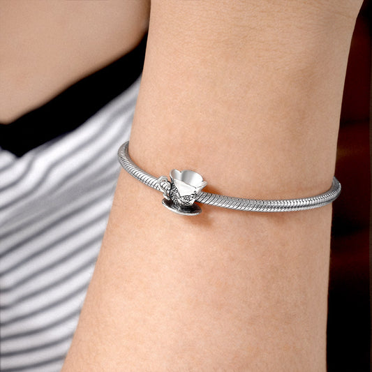 Teacup Charm Bead Sterling Silver_4