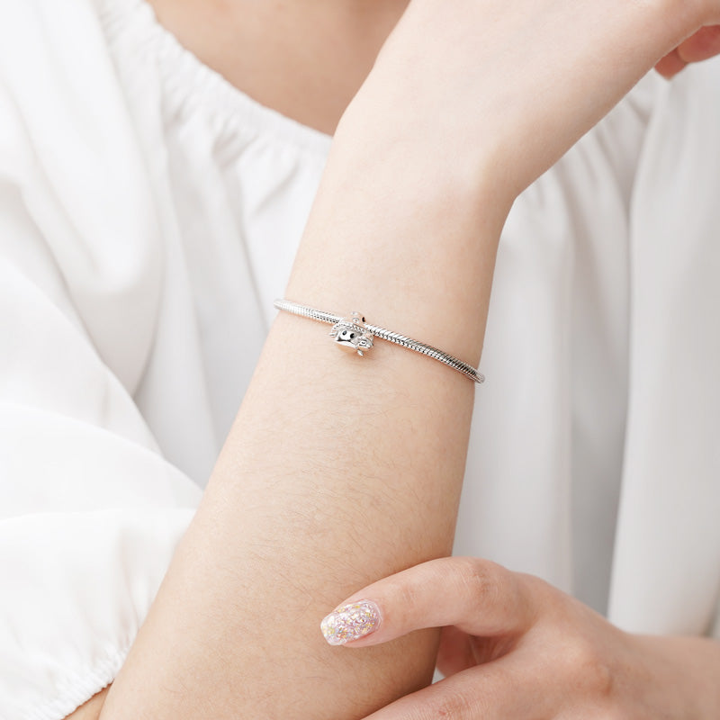 Embrace Love Mushroom & Baby Charm Bead 925 Sterling Silver_4