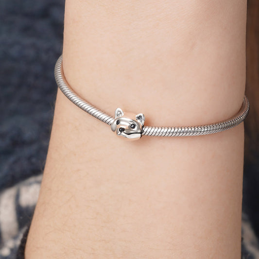 Lovely Pet Dog Charm Bead 925 Sterling Silver_3