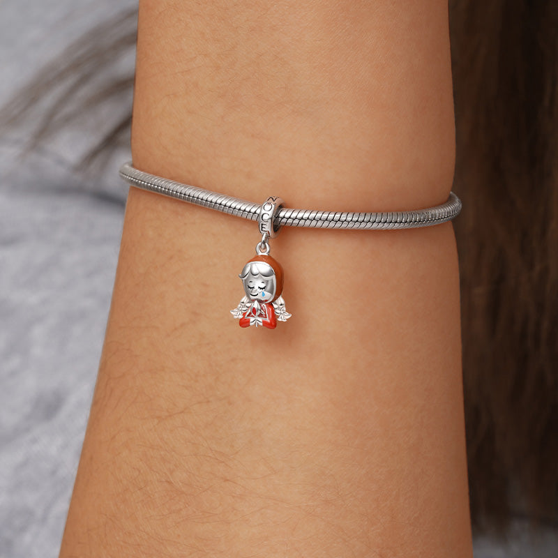 Gnoce A Little Match Girl Pendant Dangle Charm_5