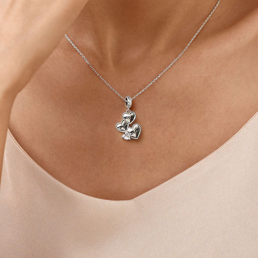 Gnoce "Faith, Hope & Love" Pendant Dangle Charm_7