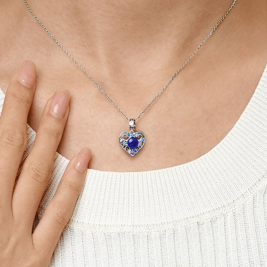 Gnoce Magic Heart Mood Pendant Dangle Charm_7