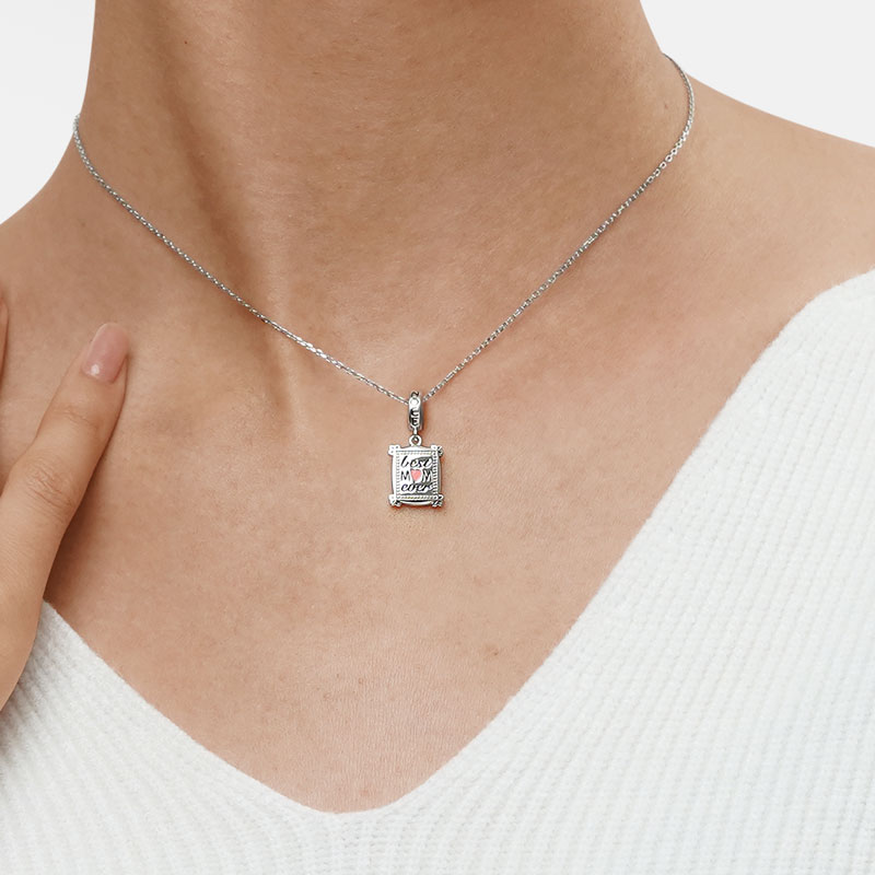 Gnoce Best Mom Ever Pendant Dangle Charm_7