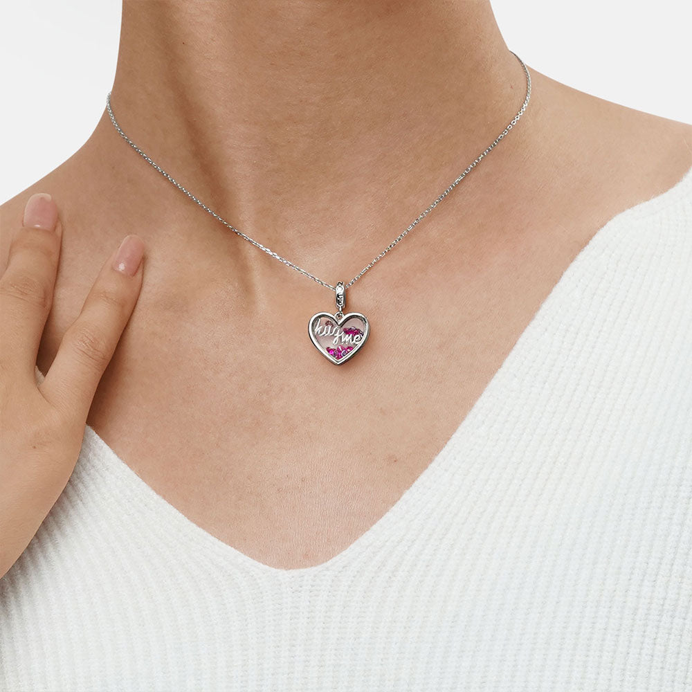 Gnoce Hugme Love Heart Pendant Dangle Charm_7