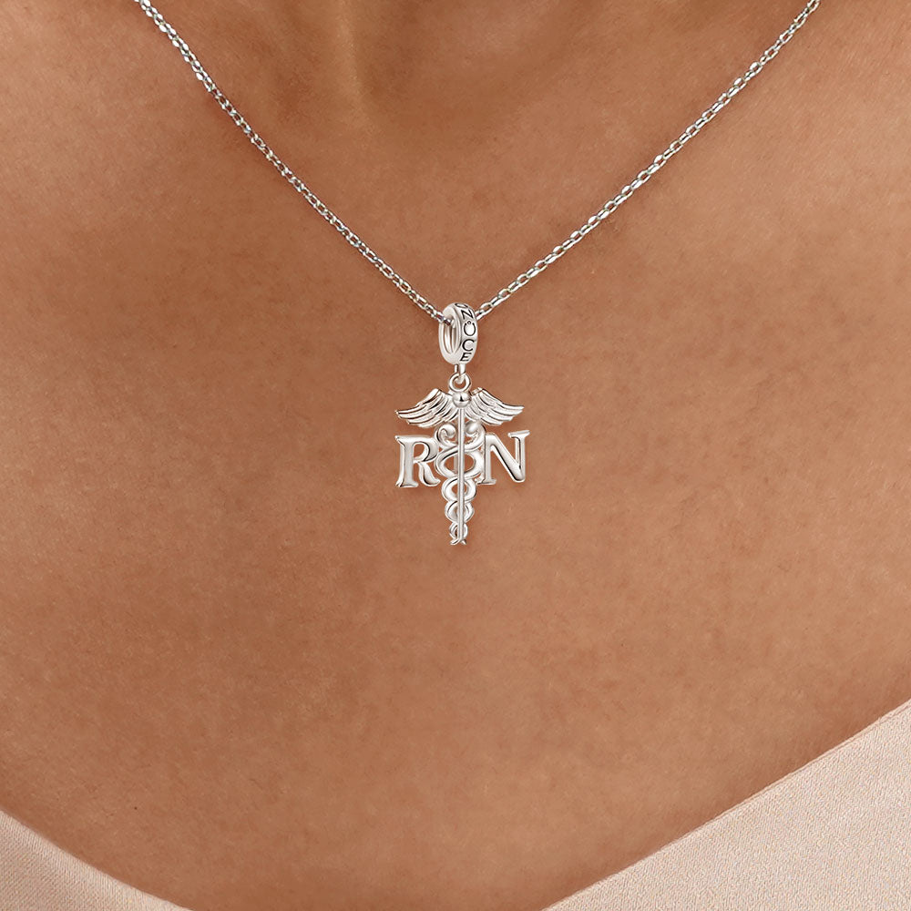 Gnoce Nurse First Aid Symbol Pendant Dangle Charm_5