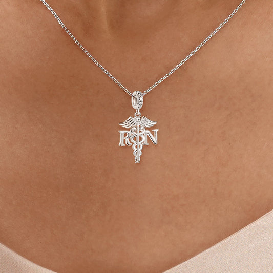 Gnoce Nurse First Aid Symbol Pendant Dangle Charm_5