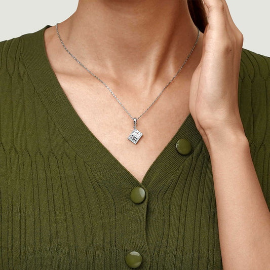 Gnoce Faithful Holy Bible Pendant Dangle Charm_7