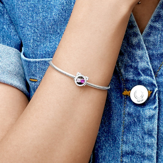 Gnoce Cat Love Personalized Photo Charm_6