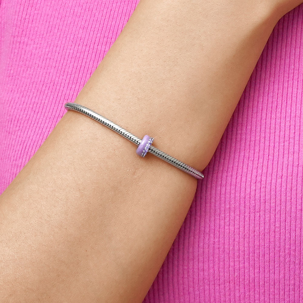 Gnoce Candy Colors Purple Basic Stopper Charm_4