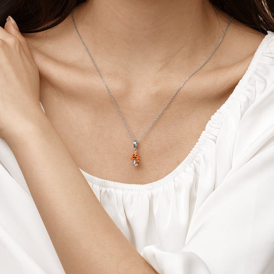 Gnoce Halloween Toadstool Pendant Dangle Charm_7