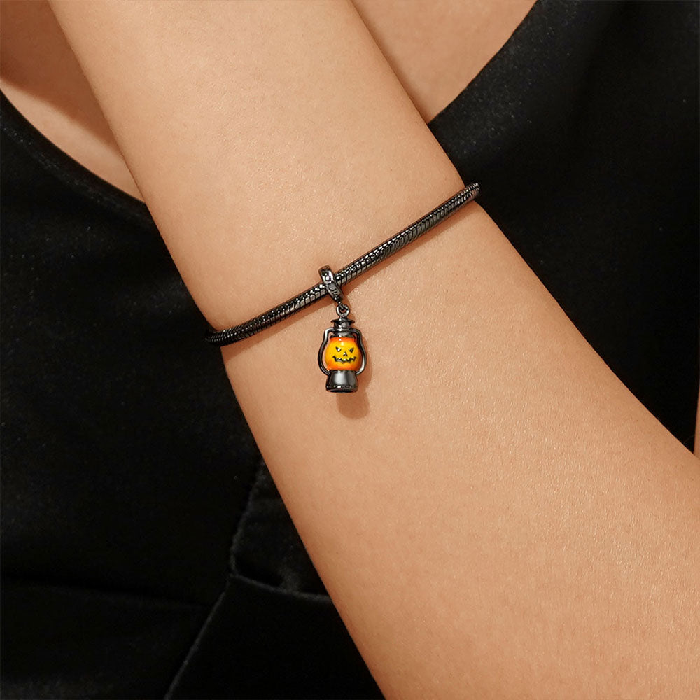 Gnoce Halloween Pumpkin Lantern Charm_7