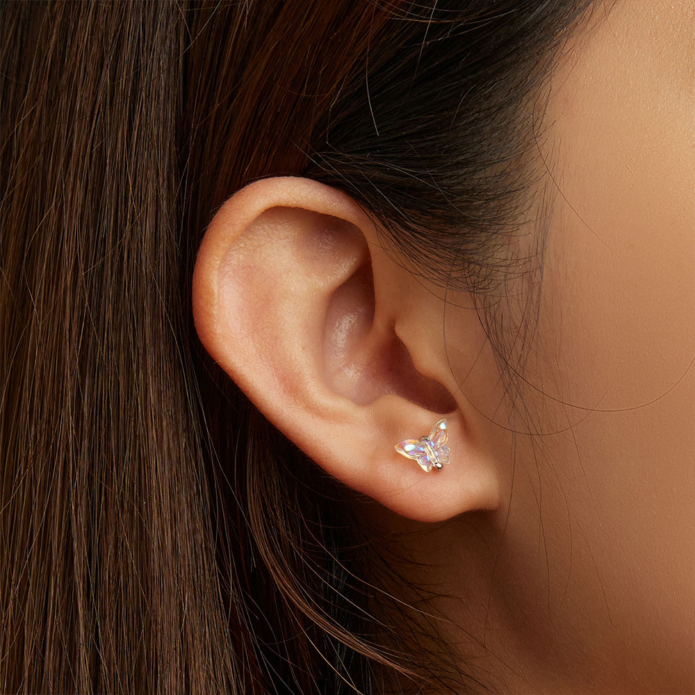 Gnoce Enchanting Butterfly Bow Earrings_5