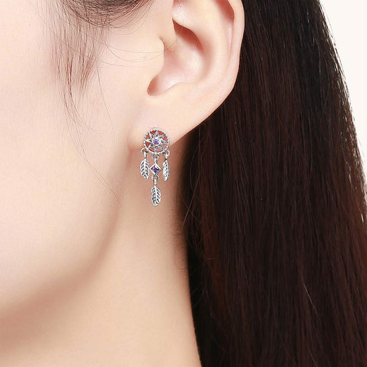 Gnoce Dreamcatcher Stud Earrings_4