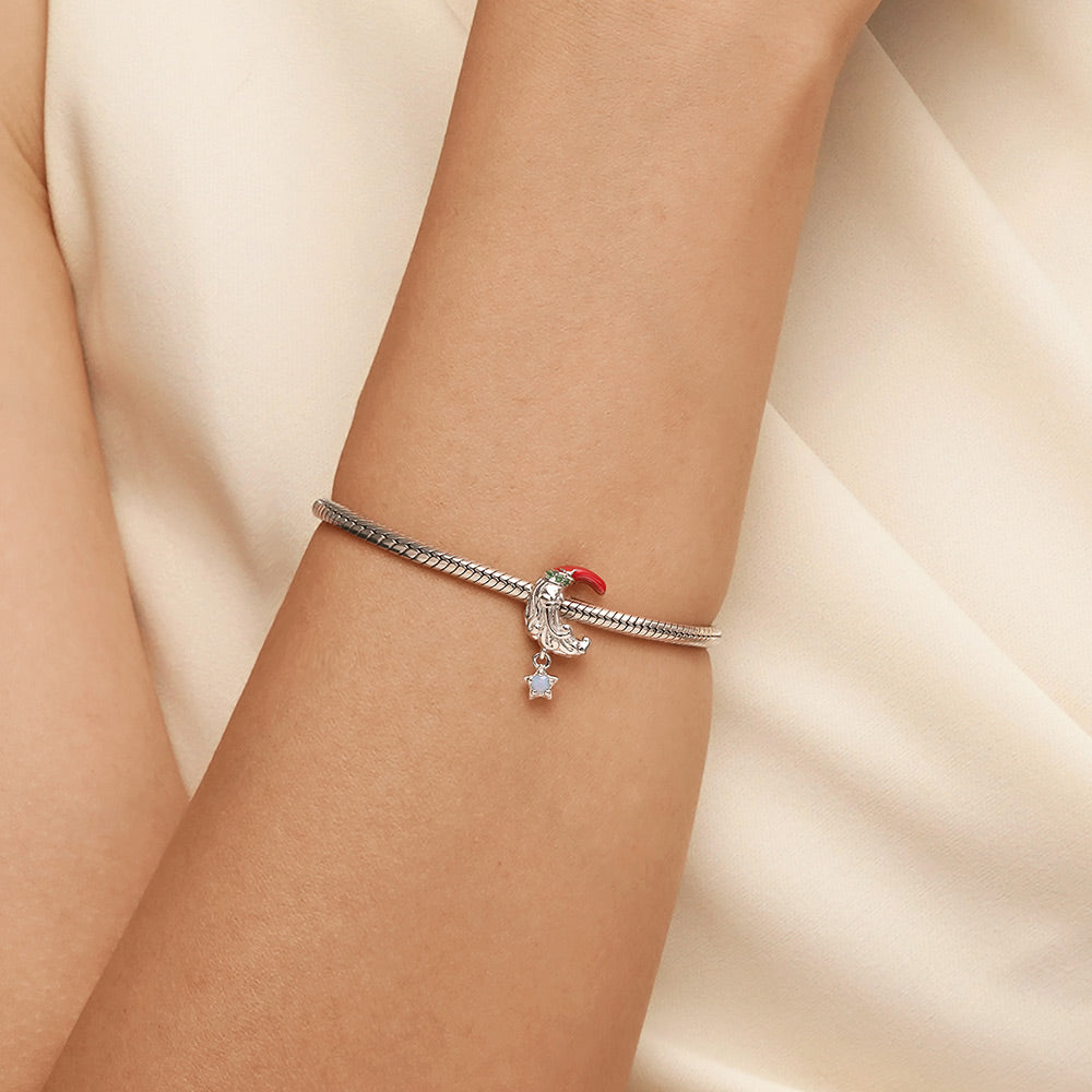 Gnoce Moonlight Santa Claus Charm_5
