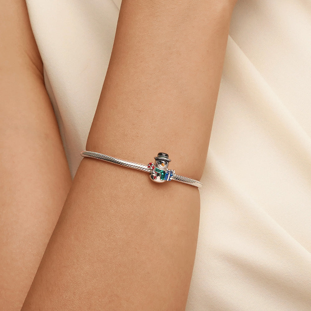 Gnoce Christmas Snowman Charm_5