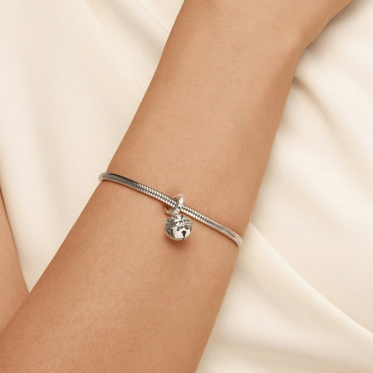 Gnoce Christmas Round Bell Pendant Dangle Charm_4