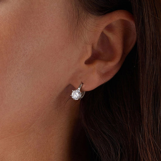 Gnoce Classic Round Cut Hoop Earrings_4