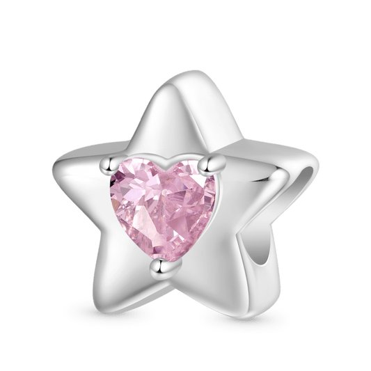 Gnoce Engravable Star Birthstone Charm_2