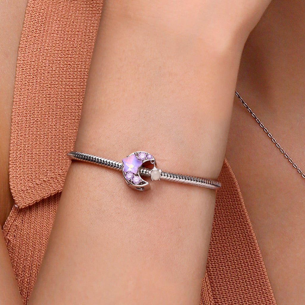Gnoce Purple Star Moon Glow-in-the-Dark Charm_6