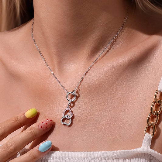 Gnoce Mobius Strip Interlink Necklace_6