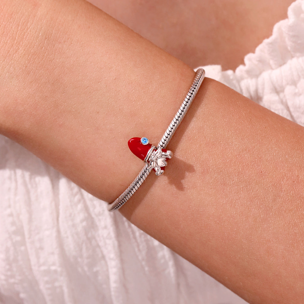 Gnoce Christmas Gnome Santa Claus Charm_5