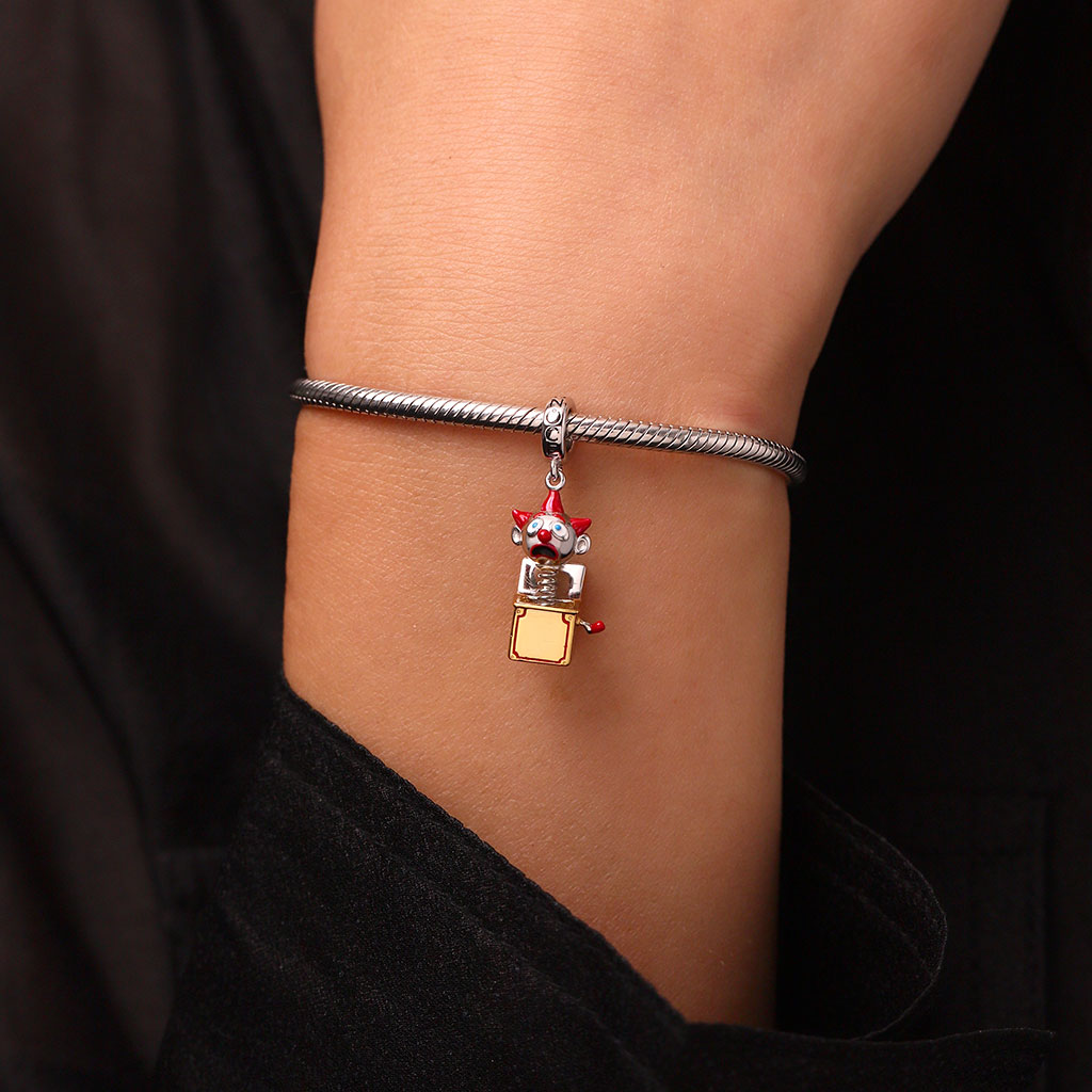 Gnoce Chucky Jack in the Box Pendant Dangle Charm_6