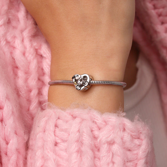 Gnoce Peanuts Woodstock & Snoopy Riding Bike Photo Charm_4