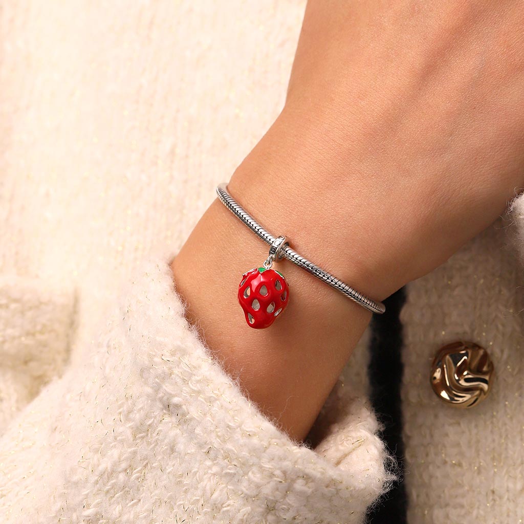Gnoce Cute Red Strawberry Incense Pendant Dangle Charm_8