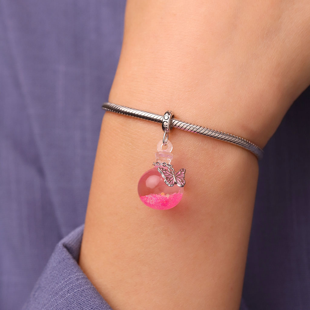 Gnoce Wicked Glinda Magic Potion Bottle Pendant Dangle Charm_7