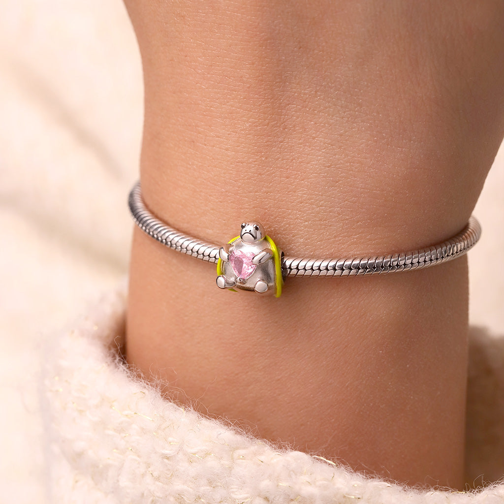 Gnoce Fun Sea Turtle Embraces Love Charm_7