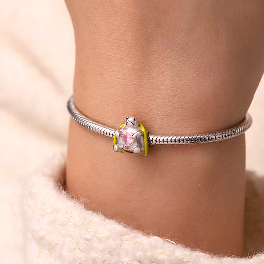 Gnoce Fun Sea Turtle Embraces Love Charm_7