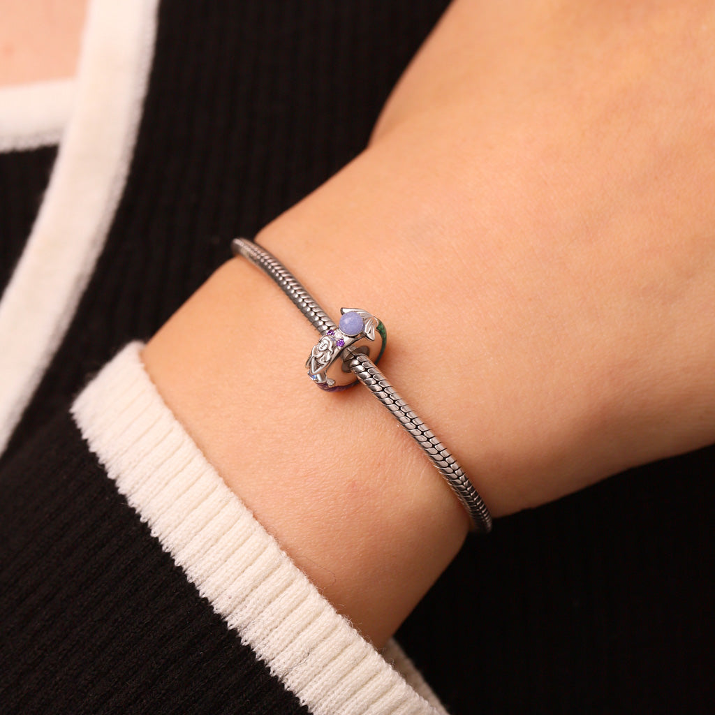 Gnoce Glow-in-the-Dark Gradient Mermaid Tail Stopper Charm_6