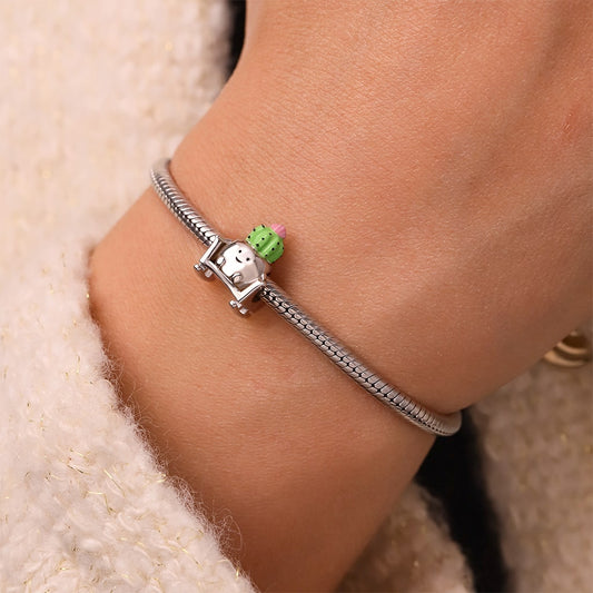 Gnoce Cactus Pot Rocking Chair Charm_5