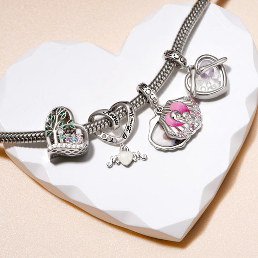 Gnoce Tree of Life Family Birthstone Personalized Photo Charm_2