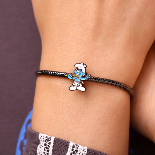 Gnoce Smurfs Charm x Chef Smurf_5