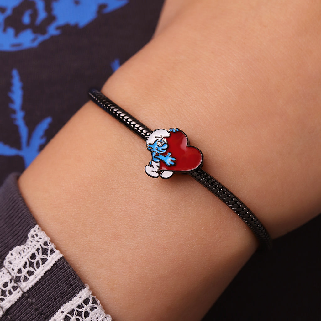 Gnoce Smurfs Charm x Valentine Love Hefty Smurf_5