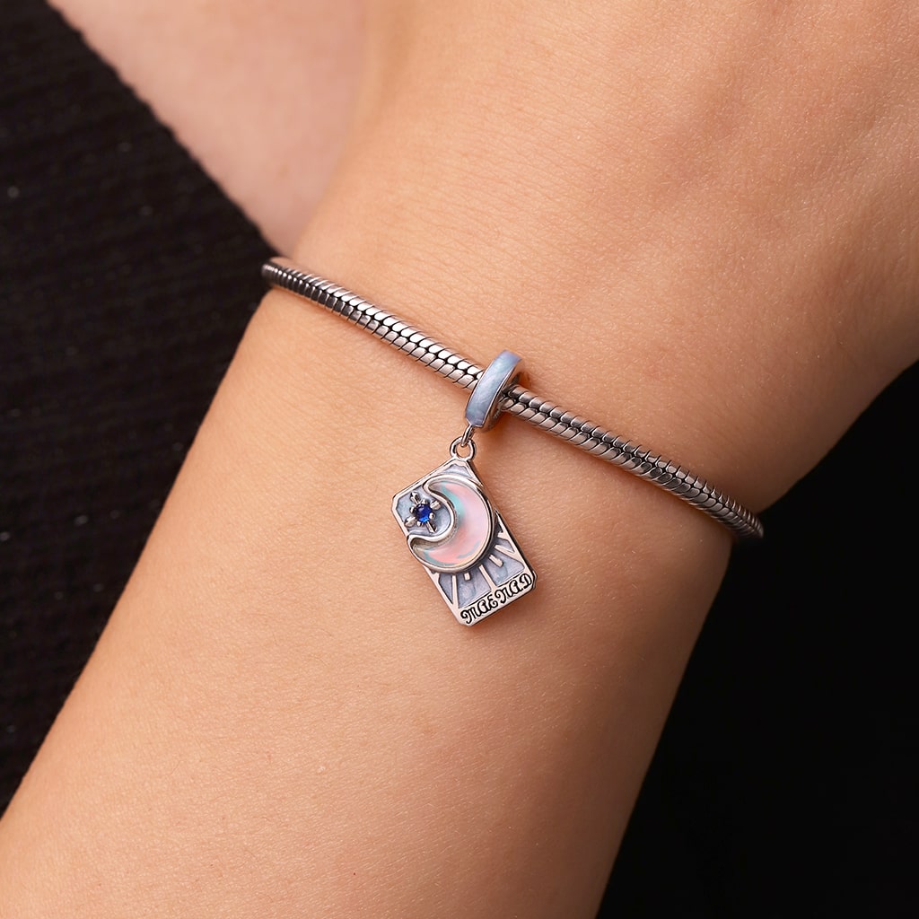 Gnoce High Priestess Tarot Pendant Dangle Charm_7