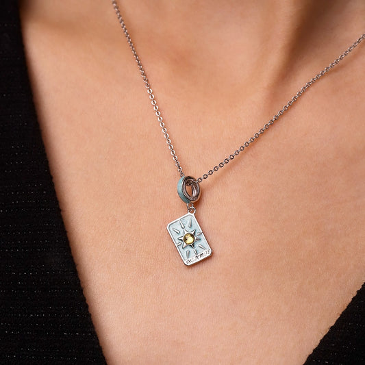 Gnoce Hermit Tarot Pendant Dangle Charm_5