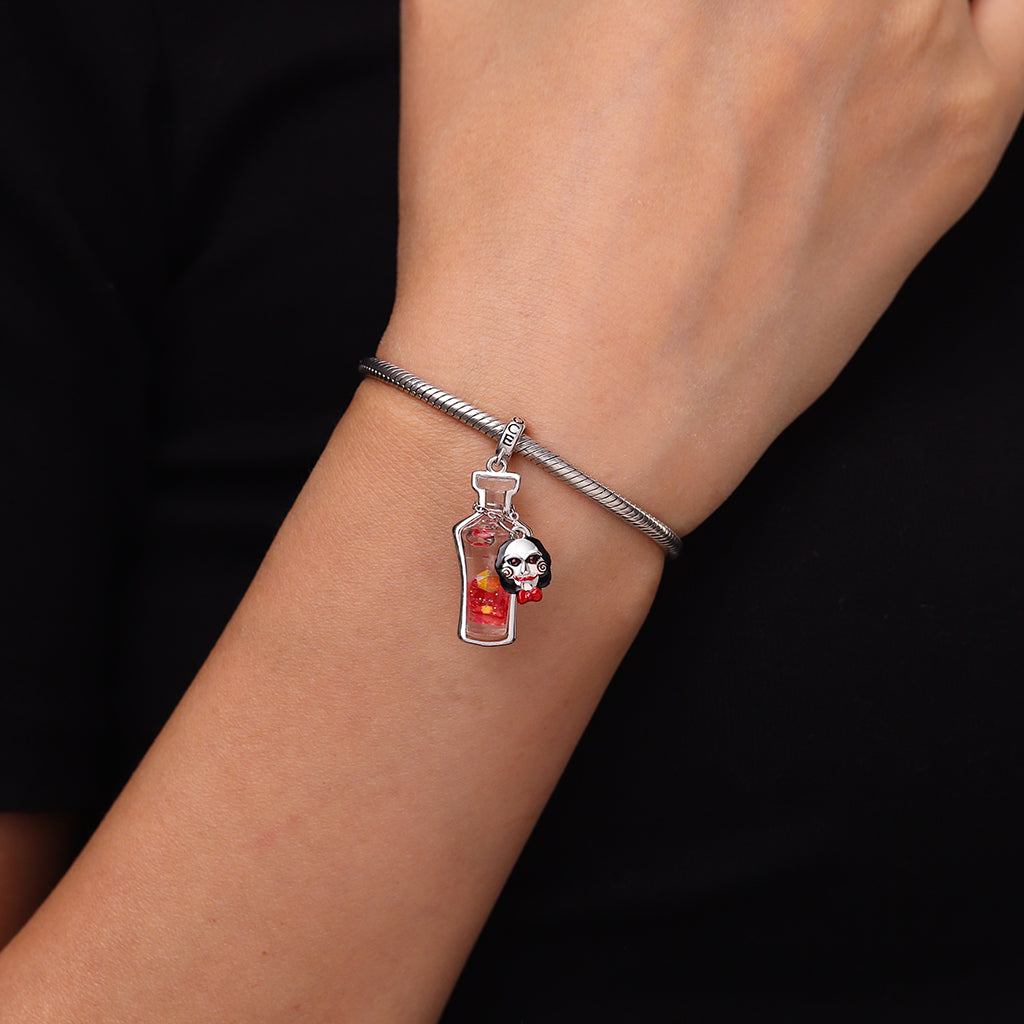 Gnoce Saw Billy the Puppet Glow-in-the-Dark Glass Potion Charm_8
