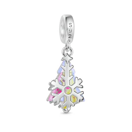 Gnoce Christmas Tree Snowflakes Pendant Dangle Charm_5