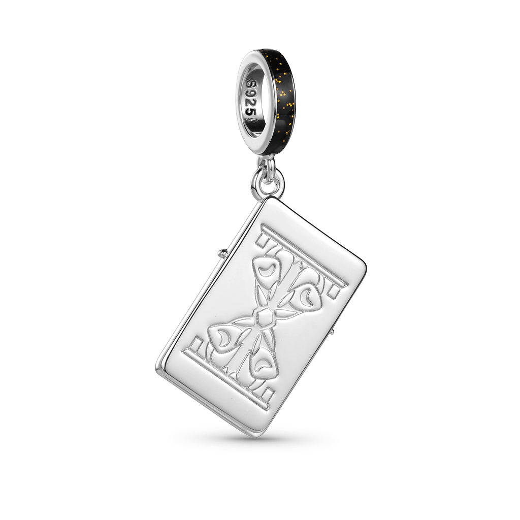 Gnoce Tarot Devil Card Charm Platinum-plated Silver Blend_5