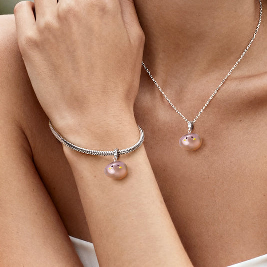 Gnoce Healing Pet Stone Pendant Dangle Charm_2