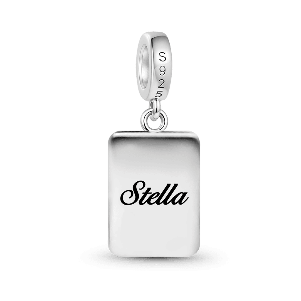 Gnoce Mahjong Customized Name Pendant Dangle Charm_5