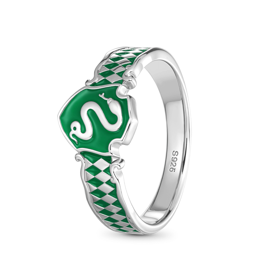 Gnoce Harry Potter Slytherin Snake Band Ring_4