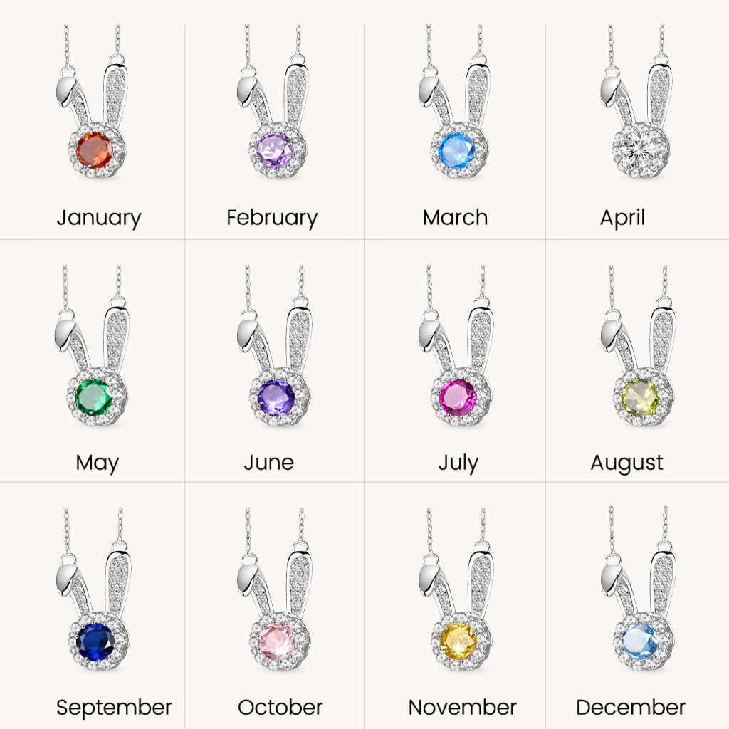 Gncoe Cute Bunny Necklaces_4