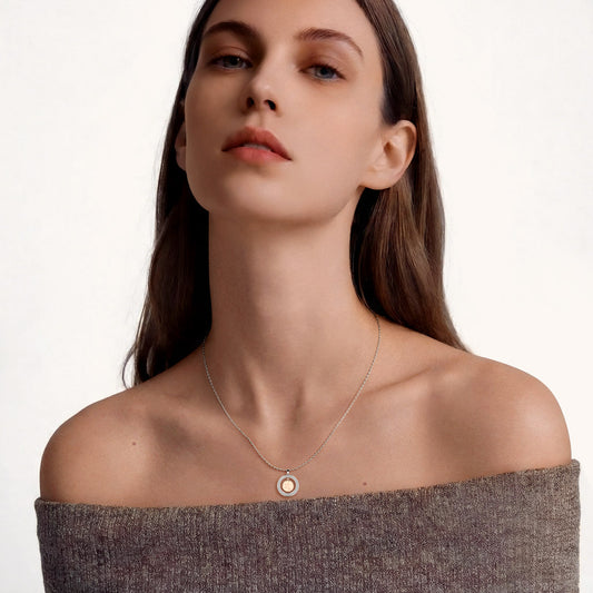 Gnoce Personalized Engraved Necklace for Women_5