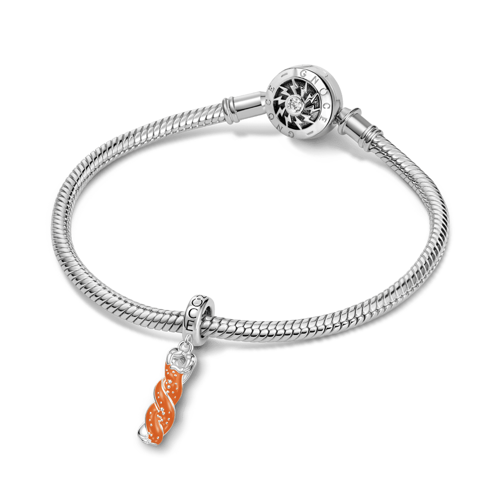 Gnoce Dachshund Lye Bread Pendant Dangle Charm_5