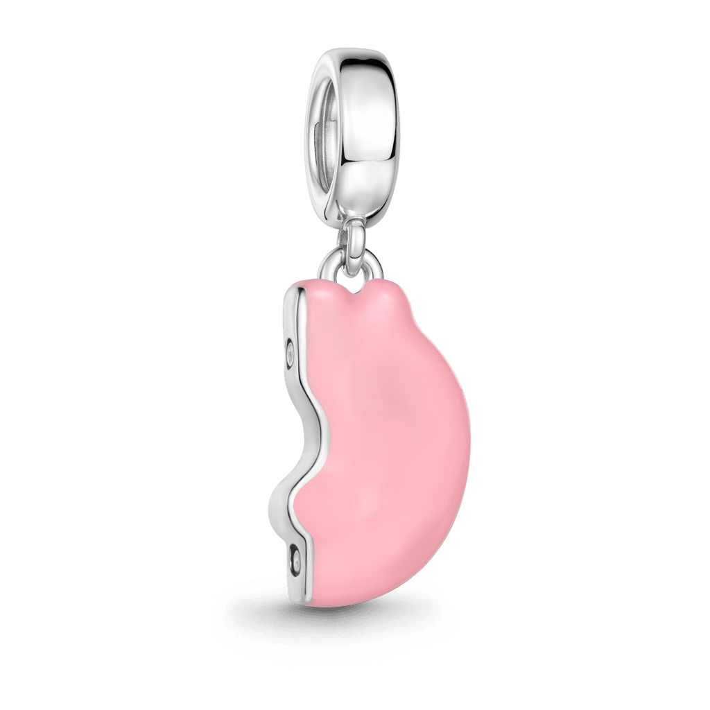 Gnoce Bunny Rabbit Charm Platinum-plated Silver Blend_7