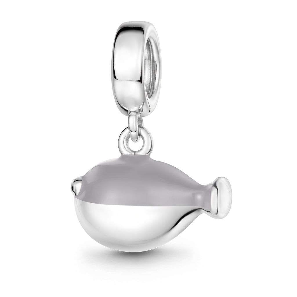 Gnoce Sacabambaspis Charm Platinum-plated Silver Blend_5